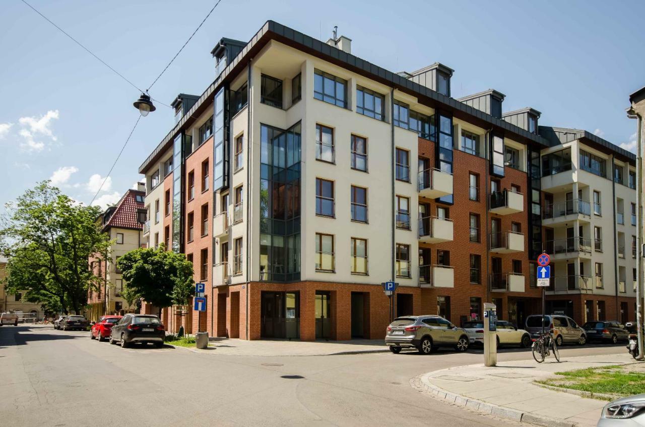 Central Kazimierz Apartment With Balcony Cracovie Extérieur photo